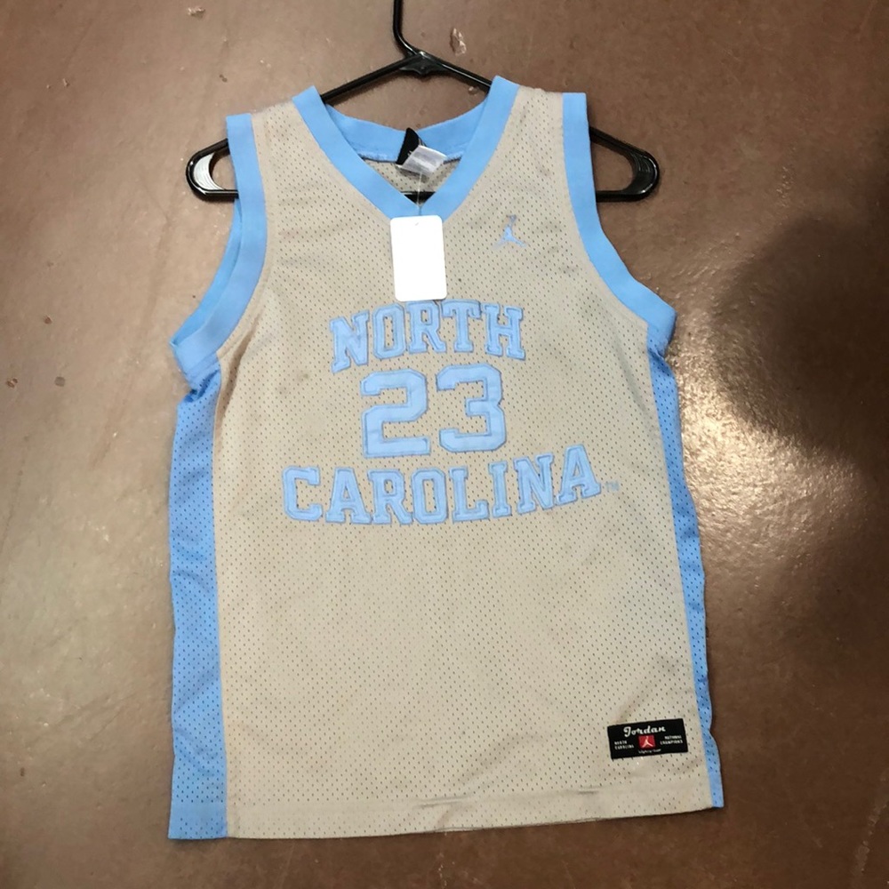 Jordan North Carolina Grey Jersey